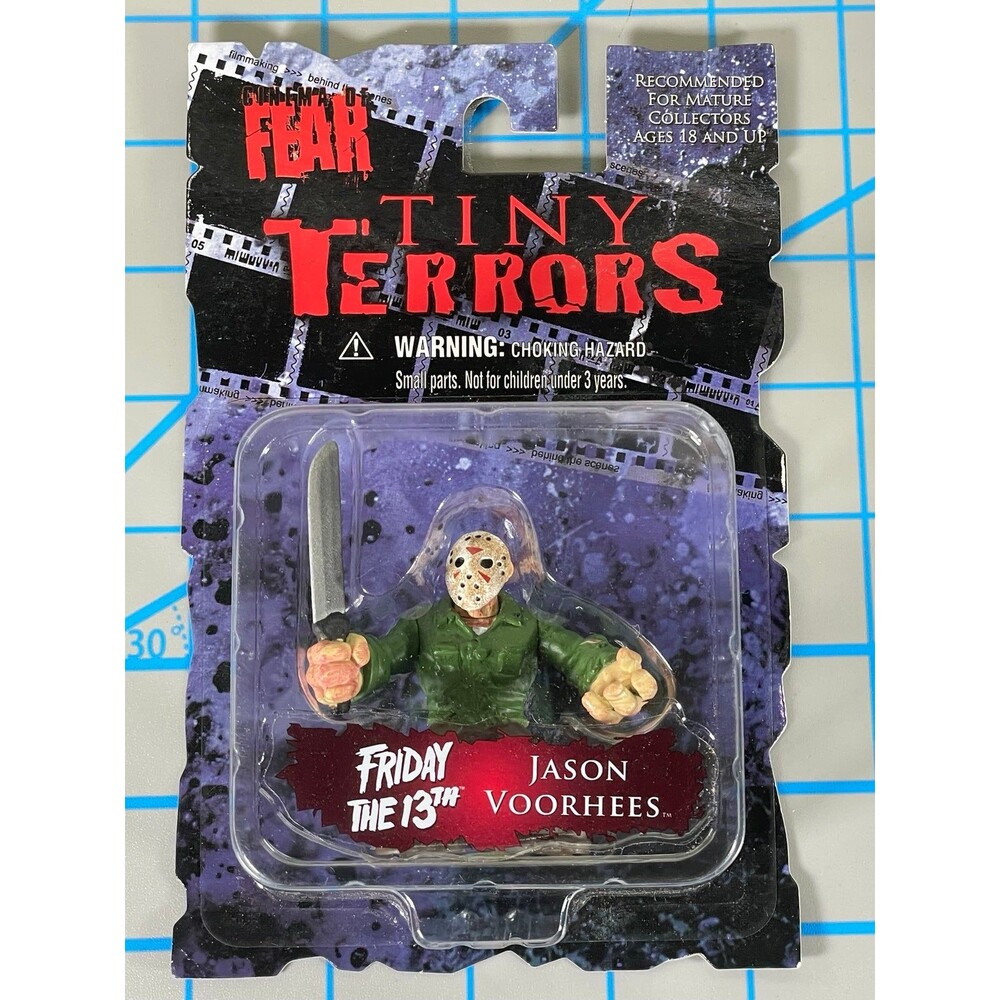 Mezco Toyz Tiny Terrors Friday the 13th Jason Voorhees Action Figure